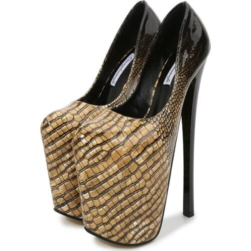 Sexy 22cm Extreme High Heels Shoes Woman Fashion Luxury Platform Pumps Women Heeled Shoes Lady Large Size Stripper Fetish Shoes