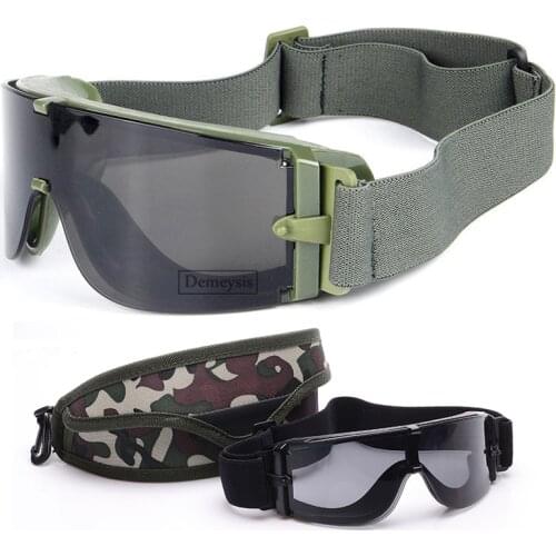 Military X800 Tactical Goggles Men Eyewear Hunting Paintball CS Army Outdoor Sport Windproof Desert Tactical Goggles