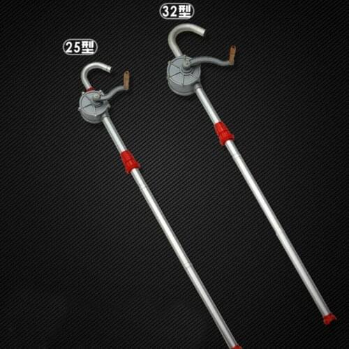 25mm/32mm Rotary Manual Hand Drum Pump Oil Fuel Barrel Diesel Gas Transfer Pump