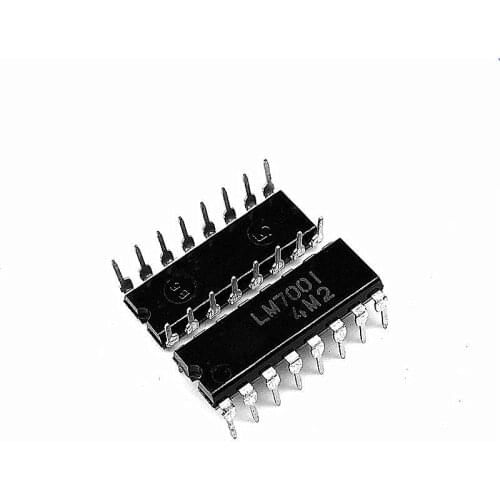 5pcs/Lot LM7001 7001 DIP-16 In Stock
