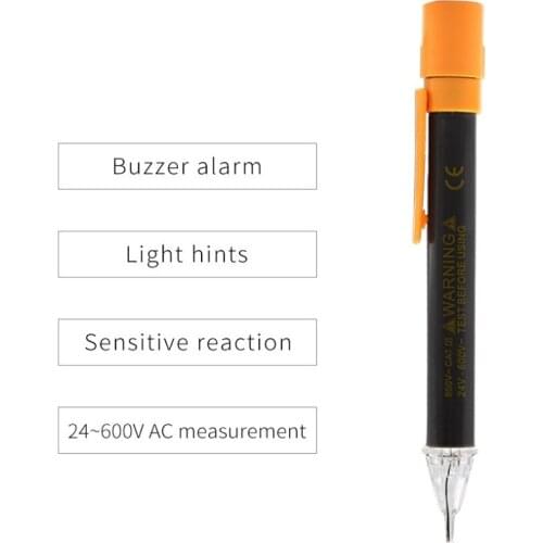 Non-contact Phase Indicator CX-1 Phase Sequence Meter phase-qequence pen wire finder pen neon-electroscope