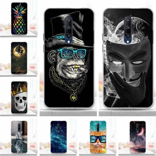 Luxury Case for Oneplus 7 Pro Phone Cover Animal Cartoon Cute Soft Silicon TPU Case for Oneplus7pro Oneplus7 Pro 7Pro Case Cover