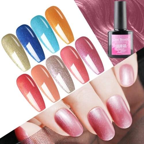 Clou Beaute 10ml Gel Nail Polish Lakiery Hybrydowe Nai Art Semipermanente UV Led Gel Nail Polish Colors Manicure Nail Glue