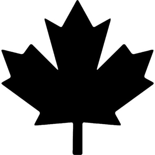 Fuzhen Boutique Decals Exterior Accessories Vinyl Decal Maple Leaf Canada Car Sticker Styling Decor on Motorcyle Bumper Window