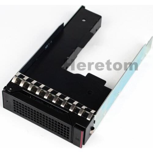 Heretom 2.5" Adapter Tray 00FC28+3.5" SAS/SATA Hard Drive Caddy Tray Sled 03T8898 For RD650 RD550 RD450 RD350