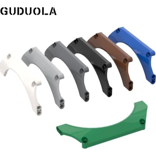 Guduola Panel Wheel Arch 5x15x2 (24118)Special Brick MOC Building Block Toy Parts 4pcs/LOT