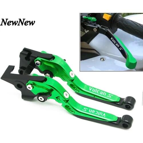 Motorcycle Adjustable Folding Brake Clutch Levers Handle Grip For KAWASAKI VULCAN S 650 650cc EN650 VN650 VERSYS 1000 2015-2019