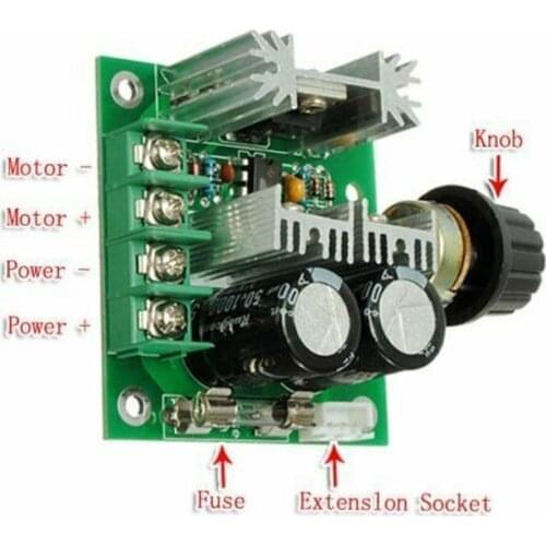 12V-40V 10A Pulse Width Modulation PWM DC Motor Speed Control Switch Controller