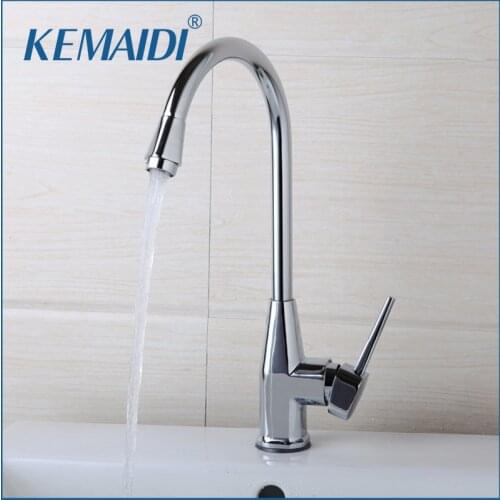 KEMAIDI Ru Hight Quality Kitchen Faucets Bathroom Faucet Mixer Shower Head Kitchen Tap Faucet Deck Mounted Single Hand Swivel