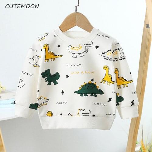Spring Childrens Clothes Boys Sweaters Causal Long Sleeve O-neck Girls Knitted T-shirt Coat for Kids Big Kids Tops 2-7T