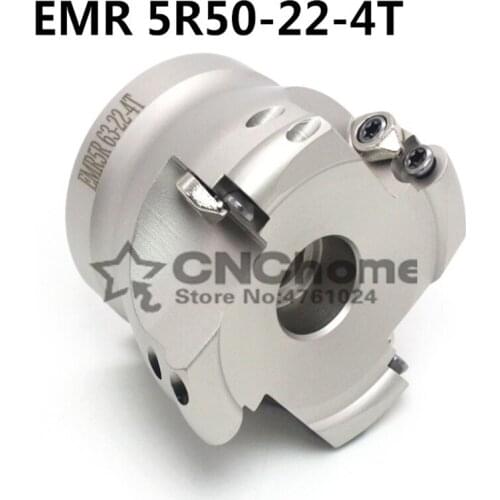 1pcs EMR5R 50-22-4T face mill milling cutter cnc milling tools for round inserts type R5 RPMW1003