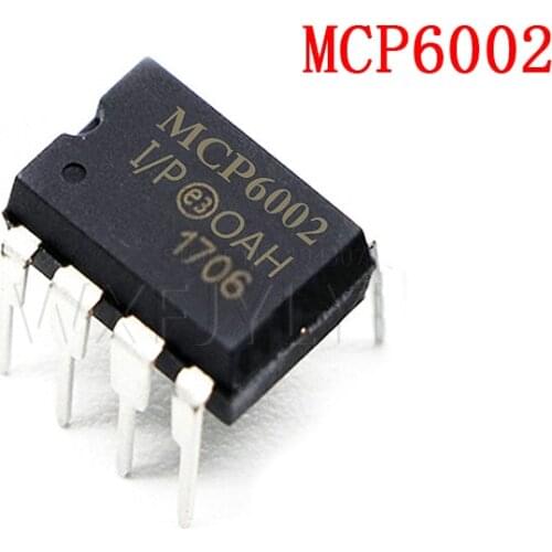10pcs MCP6002-I/P DIP MCP6002 DIP8