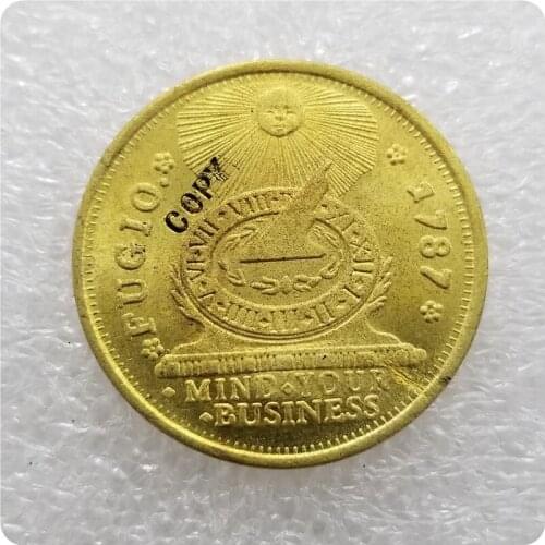1787 Fugio Large Cent Coin COPY commemorative coins-replica coins medal coins collectibles