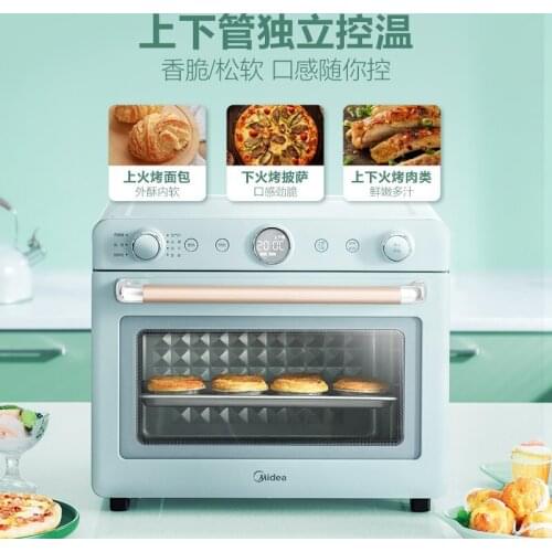 Electronic Household Multi-function Electric Oven 35L Smart Appliances Air Fryer Enamel Liner Masters Menu Bread Baking Ovens