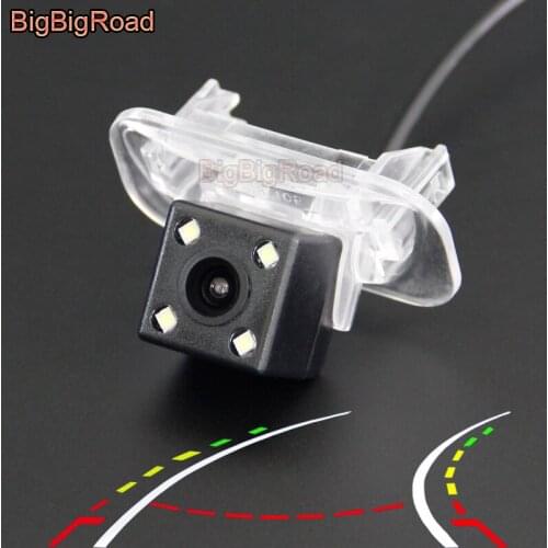 BigBigRoad Car Dynamic Trajectory Tracks Rear View Camera For Mercedes Benz B Class B150 B160 B170 B180 B200 W242 W245 W246