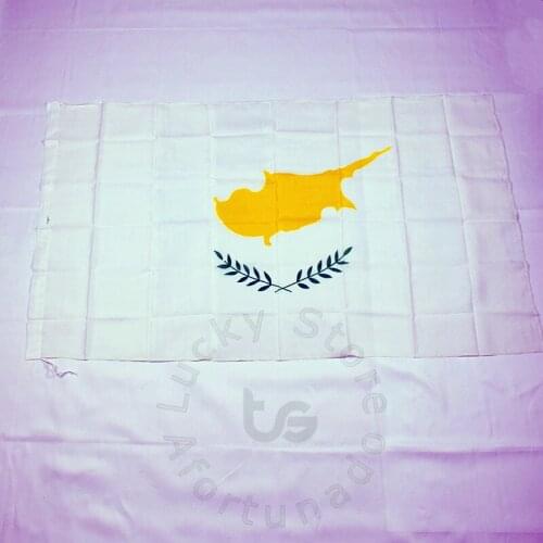 Cyprus 90*150cm flag Banner Hanging National flag Cyprus for meet,Parade,party.Hanging,decoration