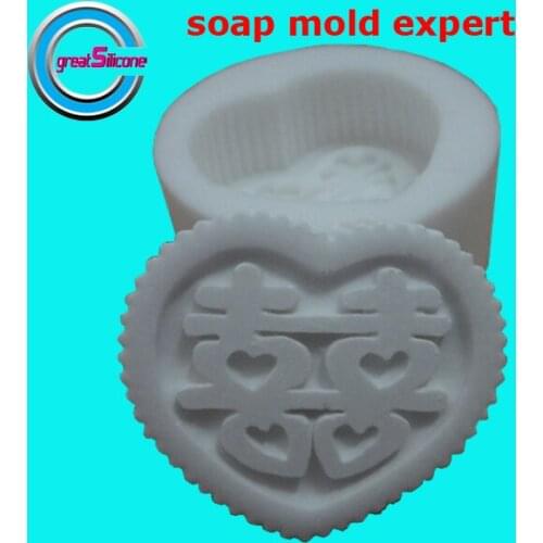 Chinese wedding silicone mold soap mold chocolate mold 1 pc free shipping