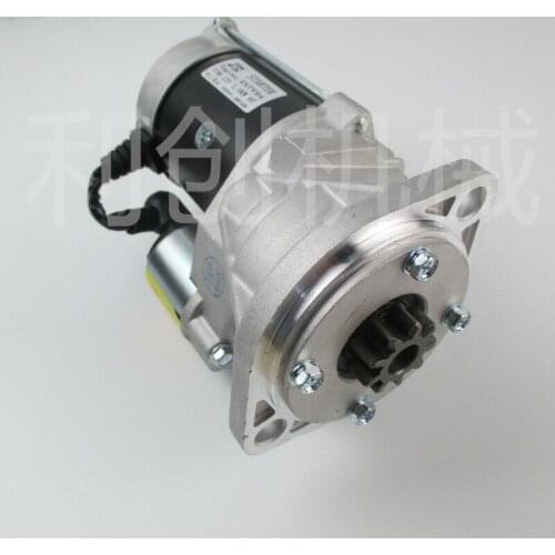 Kobelco 60/Ishikawa Island 60/Doosan 60 Yanmar 4TNV94/98 starter motor 9-tooth excavator accessories