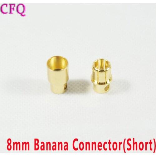 Ormino diy drone kit rc 8mm Bullet Connector(short) For Outrunner Quadcopter Motor Battery Aeromodelo Connector Frone Helicopter