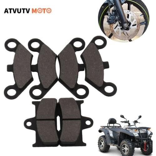 Motorcycle Front 4pcs And 2pcs Rear Brake Pad For CF500 500CC CF188 CF600 600CC CF196 X5 X6 X8 U5 ATV CF 500 600 188
