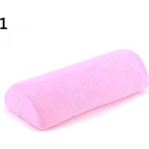 Professional Half Hand Cushion Rest Pillow Long Nail Art Design Manicure Soft Column
