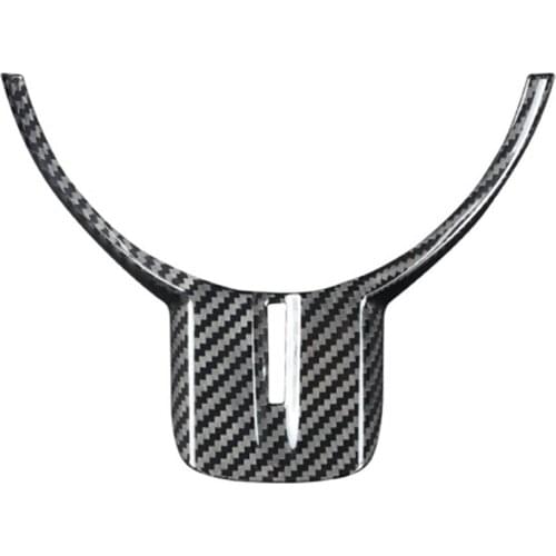 Carbon Fiber Steering Wheel Frame Panel Cover Trim for Subaru BRZ Toyota GT86