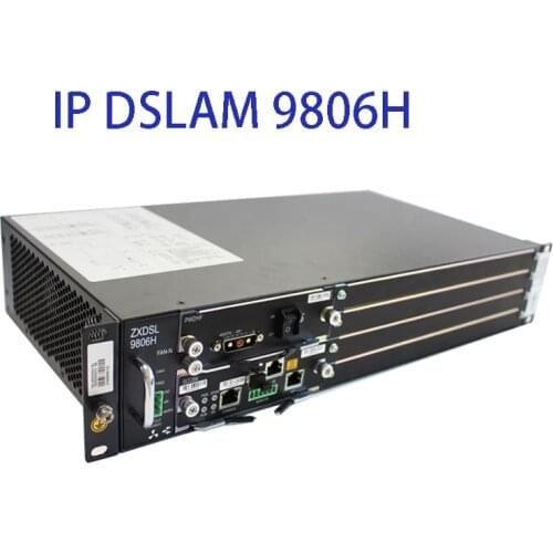 Brand New Z T E BRAND NEW Z T E IP DSLAM 9806H GPON EPON ADSL VDSL 128 Ports VSTDG E-ASTEC AST EB ASTGC SCCBK VSTEH ATLDI