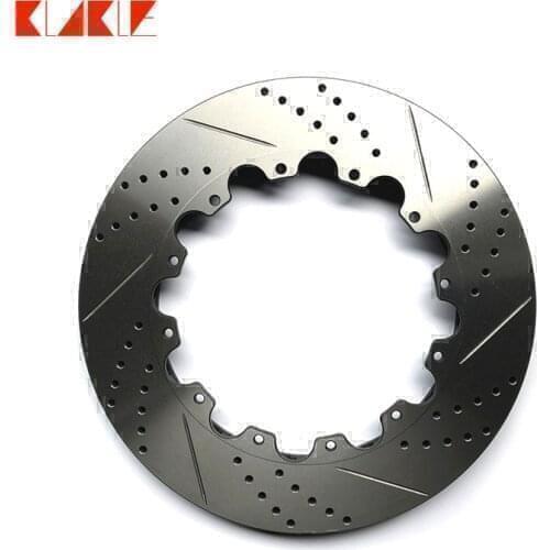 KLAKLE Factory Manufacture Auto Parts Front Axle Brake Disc 355*32MM For Modified Brake Caliper 5200 For Passat b5