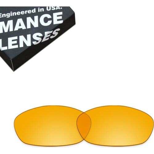 ToughAsNails Resist Seawater Corrosion Replacement Lenses for Oakley XS Fives Sunglasses Clear Yellow