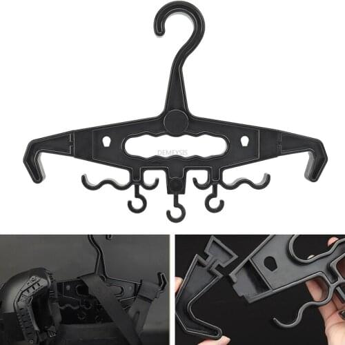 Outdoor Tactical Heavy Duty Hanger Military Hunting Shooting Vest Coat Hanger Portable Hiking Camping Paintball Equipment Tool