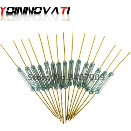 100Pcs MKA14103 2*14MM 2x14 Reed Switch Normally Open Magnetic Switch