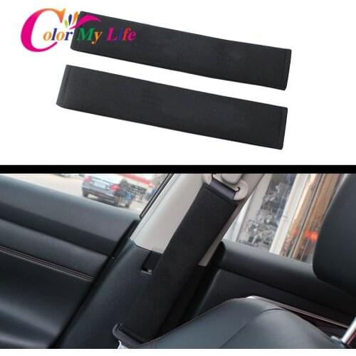 2Pcs Seat Belt Cover Safety Shoulder Padding Car Soft Strap Pad Cover for Nissan X-trail Xtrail T32 Rogue 2014-2020 Accessories