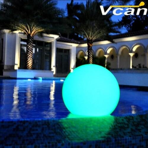 30cm rechargeable RGB Nice led Mood Light ball for Garden
