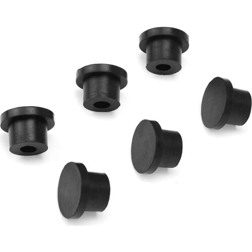 6pcs 0.9in sidebar Round Tube Rubber Plug for Polaris RZR PRO XP 2020 To Prevent Muddy Water