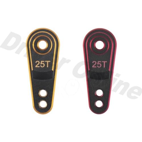 TRX-4 Aluminum Alloy 25T M3 Steering Link Servo Arm for 1/10 RC Crawler Traxxas TRX4 Metal Parts