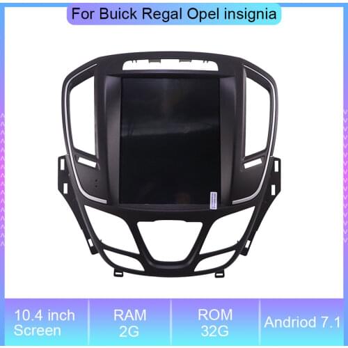 Tesla Screen 10.4'' Andriod 7.1 Car Radio DVD Player For Buick Regal Opel insignia Stereo GPS Navigation Multimedia Player