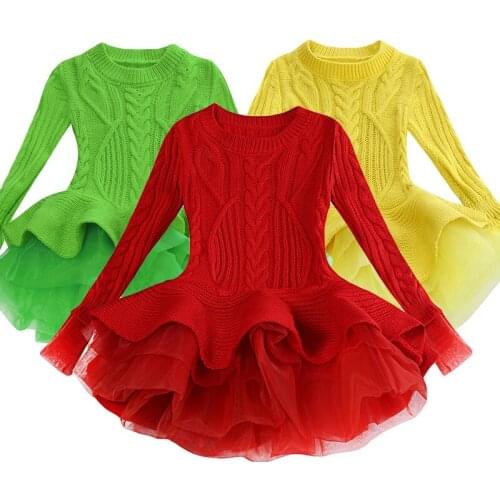 Теплые платья для девочек BOTEZAI China At AliExpress