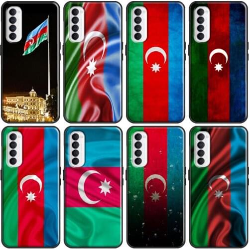 Azerbaijan Flag Case For Realme Q3 Pro GT Neo C3 C15 C21 6 7 8 Pro Cover For OnePlus 9 Pro 7T 8T 9R Nord