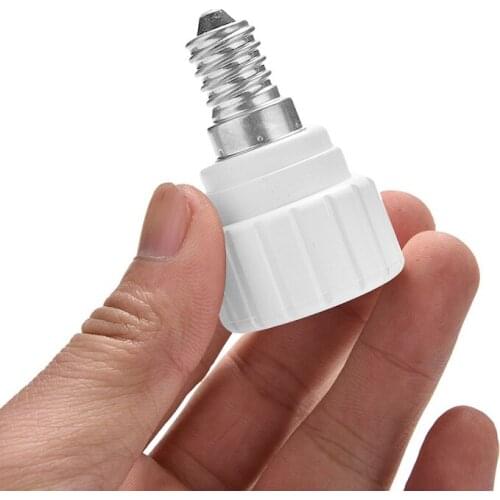 E14 to GU10 Lamp Holder Base Socket Adapter High temperature resistant Converter Holder For LED Light Bulb Lamp Holder Converter