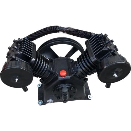 5HP Piston Air Compressor Head Pump / G3/4" / TA80 / VA80 / 1 Stage / 13.06 cfm @ Max 150 psi / Gas Driven V Style Twin Cylinder