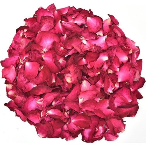 100 g Dried Rose Petals For Wedding Red Real Natural Flowers Bath Dry Flower Petal Spa Whitening Shower Aromatherapy