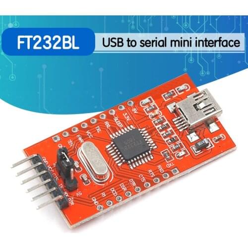 FT232BL FTDI USB 3.3V 5.5V to TTL Serial Adapter Module USB Mini Port USB to TTL module FT232RL improvement