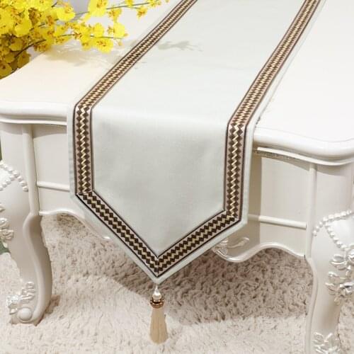 Simple Geometry Style Table Runner For Hallway Cabient 1pcs Multi Sizes Table Runners Dustproof Quality Exquisite Table Runners