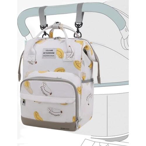 Mummy Bag Usb Diaper Bag Baby Care Large Capacity Backpack Maternity Bag For Baby Hospital Insulation Bags Waterproof Baby Bag