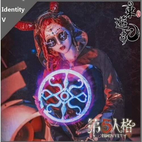 Cosplay Costumes Set Game Identity V Cos Flamen Woman Doctor Woods Cosplay Costume Party Dark Girl Suit-dress,SC19