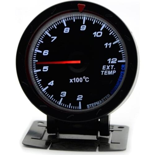 2.5" 60MM 12V Car Gauge Meter Exhaust Gas Temp Gauge EGT Gauge Black Face Without Logo