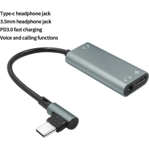 Type C Audio Adapter for Xiaomi Huawei Phone OTG Cable Adaptador Type C To 3.5mm Earphone Headset Jack Converter TypeC Charger