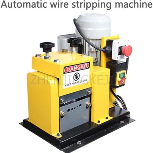 Small Automatic Wire Electric Stripping Machine Wire Cable Waste Material Recycling Factory Tools Stripping diameter 2～20mm