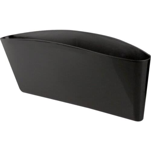 Car Seat Gap Filler Organizer Drop Catcher Pocket Between Seat and Console (Black)