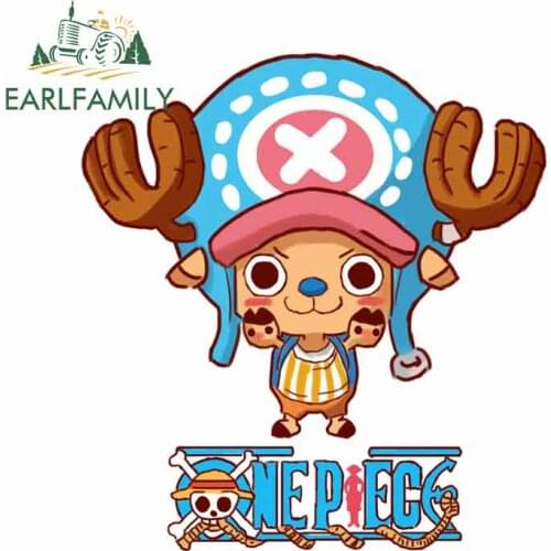 EARLFAMILY 13cm x 7.3cm Choba Car Decal Sticker JDM Polyethylene Helmet Motorcycle Accessories Car Door Protector